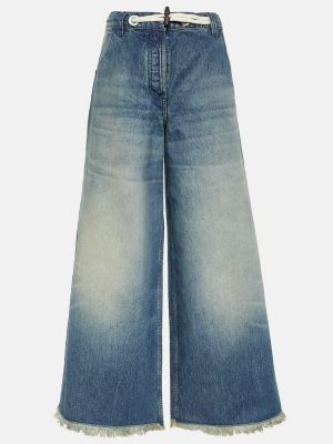 Jeans ausgestellt Moncler Genius blau