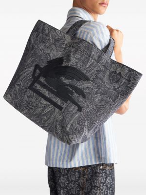 Žakardinė shopper rankinė su paisley raštu Etro