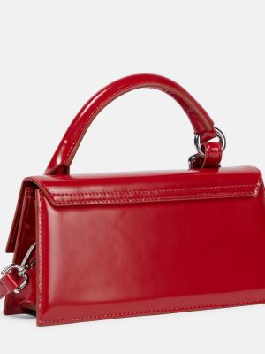 Чанта за ръка Jacquemus червено