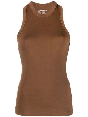 Klassisk tank top Low Classic brun