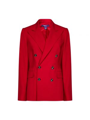 Czerwony garnitur Ralph Lauren