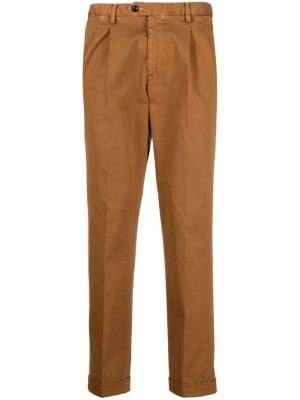 Pantaloni chino slim fit Drumohr marrone