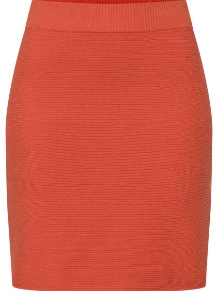 Трикотажная юбка Zero оранжевая