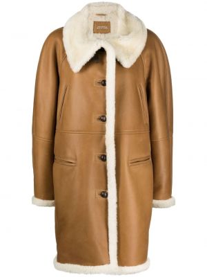 Kabát Isabel Marant hnedá