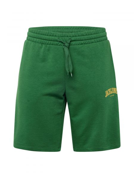 Αθλητικό παντελόνι Jack & Jones πράσινο