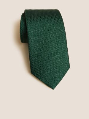 Zelená kravata Marks & Spencer