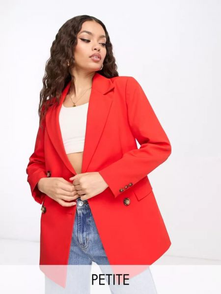 Приталенный пиджак Miss Selfridge Petite красный