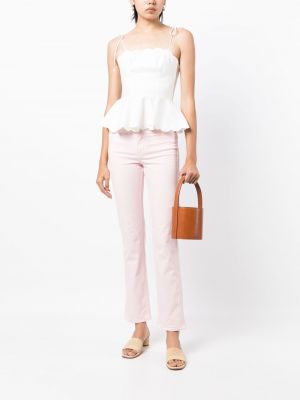 Straight jeans Bonpoint pink