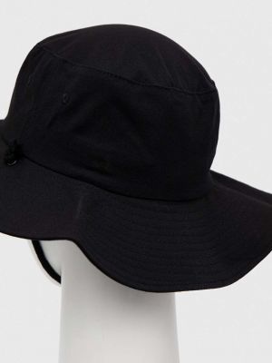 Хлопковая шляпа Quiksilver черная