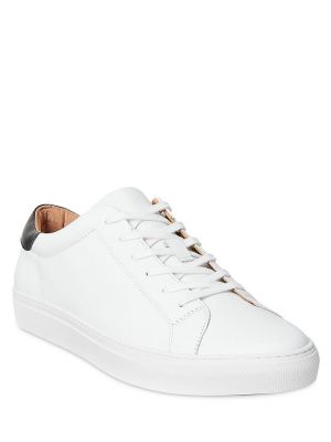 Кроссовки на шнуровке Polo Ralph Lauren белые