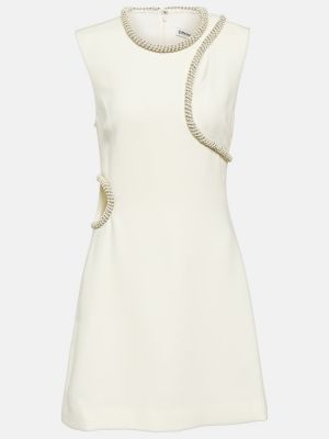 Mini robe à imprimé Simkhai blanc