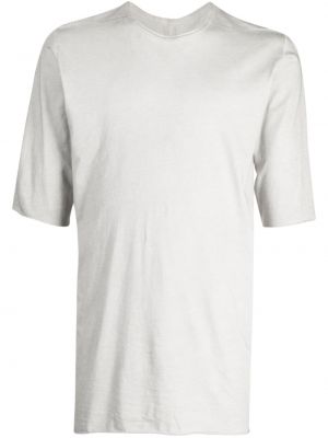 Bavlnené kožené tričko Isaac Sellam Experience sivá