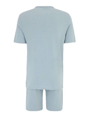 Pižama Calvin Klein Underwear modra