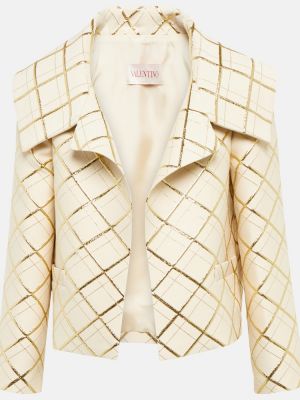 Villased jakk Valentino valge