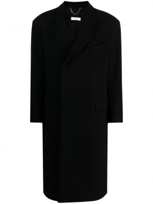 Vlnený kabát 1989 Studio čierna
