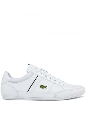 Bőr sneakers Lacoste fehér