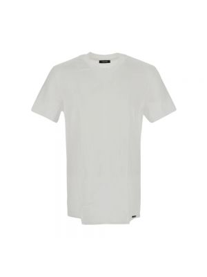Koszulka z okrągłym dekoltem Tom Ford biała