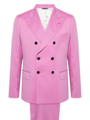 Vuneni odijelo Reveres 1949 ružičasta