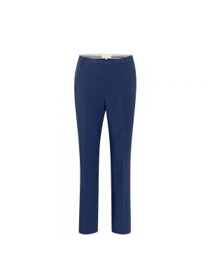 Spodnie slim fit Part Two niebieskie