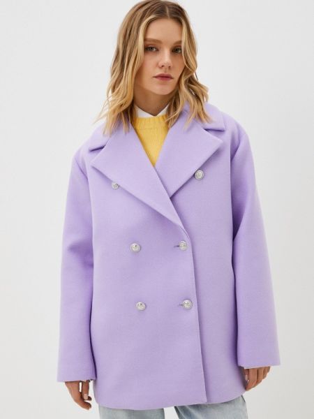 Пальто Koton фиолетовое