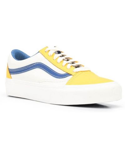 Zapatillas con plataforma Vans amarillo