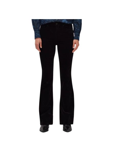Pantalon large 7 For All Mankind noir