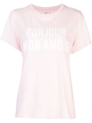 Camiseta Cinq A Sept rosa