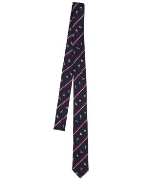 Копринена вратовръзка на райета Thom Browne