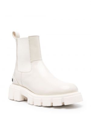 Ankle boots Love Moschino białe