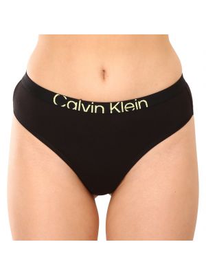 Chiloți tanga Calvin Klein negru