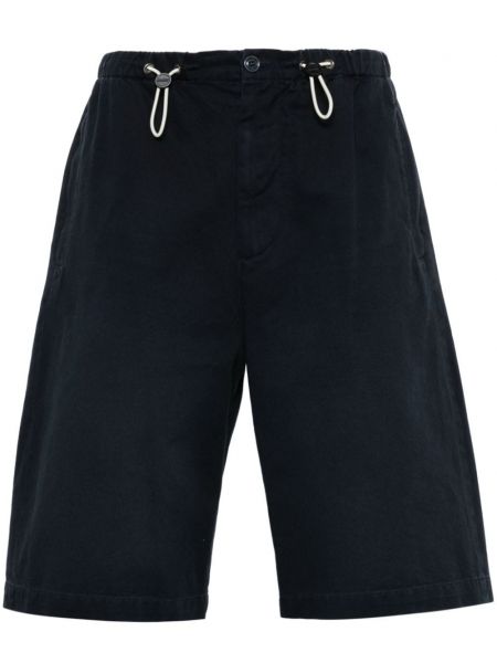 Broderet bermudashorts Gucci blå