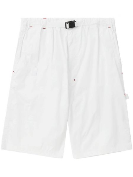 Pamučne bermuda kratke hlače Comme Des Garçons Homme bijela