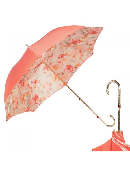 Оранжевый зонт Pasotti