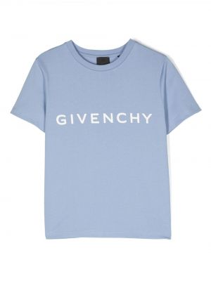 T-shirt för tjejer Givenchy Kids blå