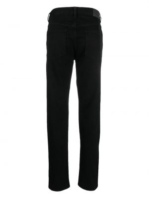 Jeans slim en coton Closed noir