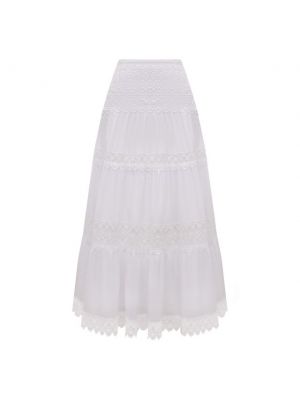Хлопковая юбка Charo Ruiz Ibiza - Белый