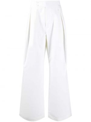 Relaxed панталон Aaron Esh бяло