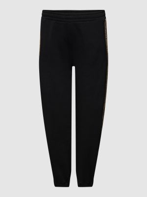 Spodnie sportowe Calvin Klein Jeans Plus czarne