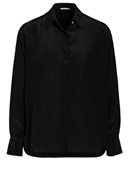 Шелковая блузка Sophie черная