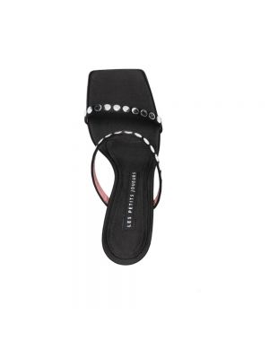 Sandale mit keilabsatz mit spikes Les Petits Joueurs schwarz