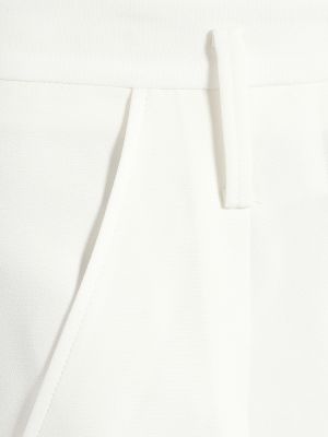 Pantalones rectos de crepé Isabel Marant blanco