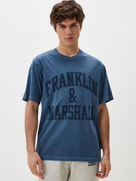 Футболка Franklin & Marshall синяя