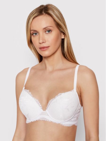 Biustonosz push-up La Perla - biały