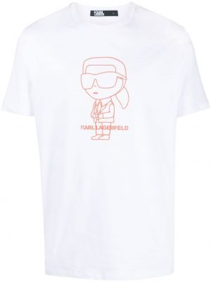 T-shirt Karl Lagerfeld vit