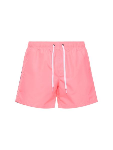 Pantalones cortos de nailon Sundek rosa