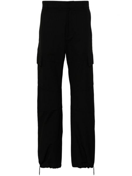 Pantaloni cargo din bumbac Givenchy negru