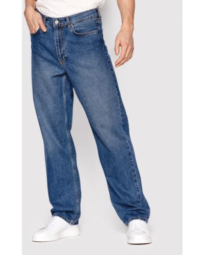 Jeans large Americanos bleu