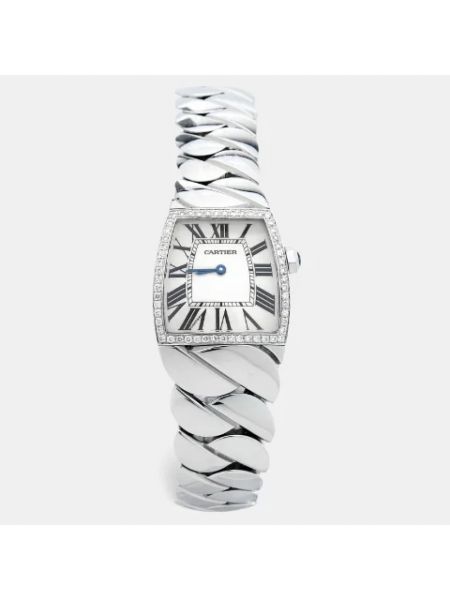 Zegarek ze stali chirurgicznej Cartier Vintage srebrny