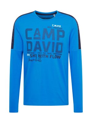 Tricou Camp David albastru