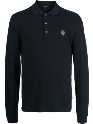 Polo krekls ar apdruku Gucci melns